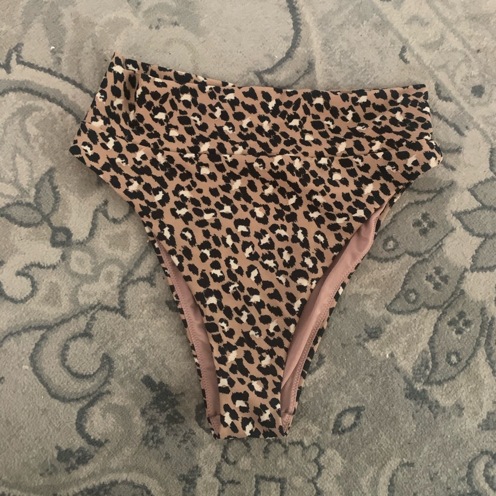 Aerie High Waisted Swim Bottoms